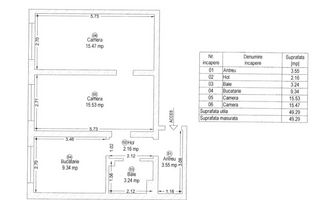 Apartament cu 2 camere / Buziasului - Poză 9