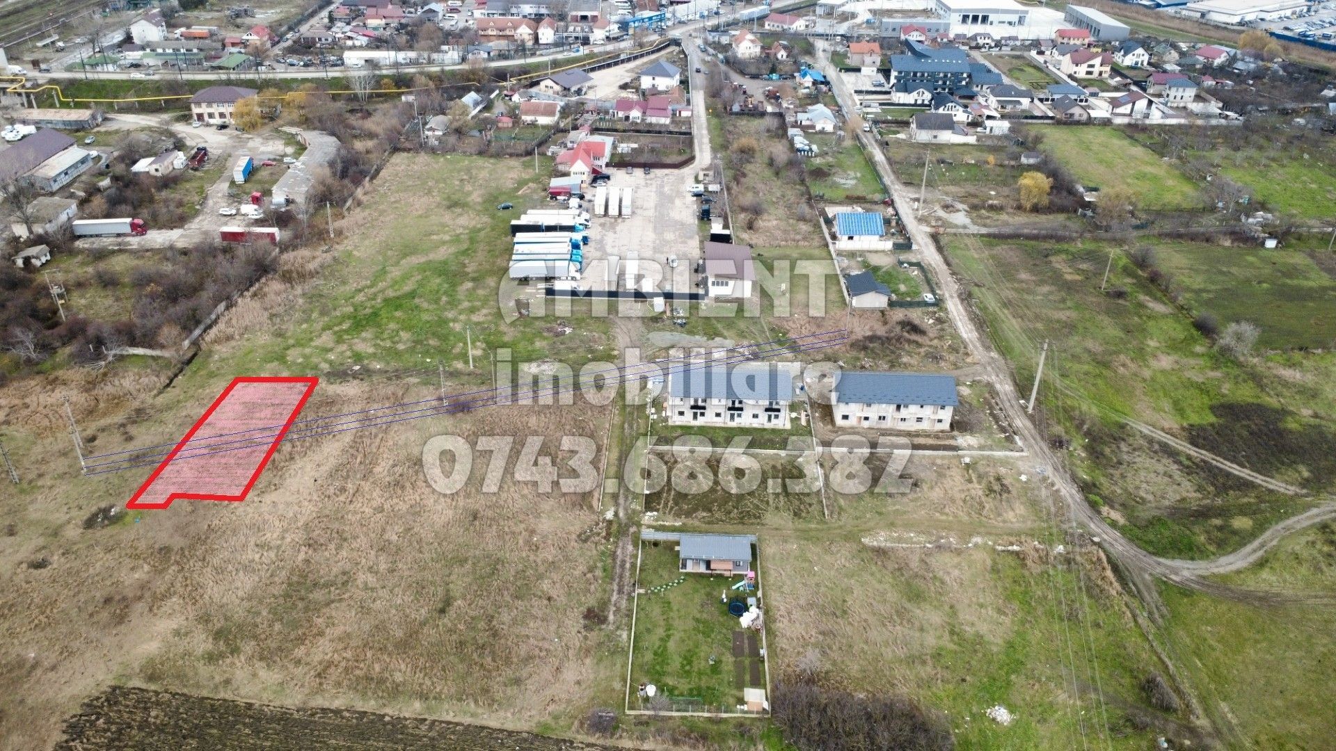 Teren intravilan 764 mp,  VASLUI - zona Poligon auto; - Poză 3