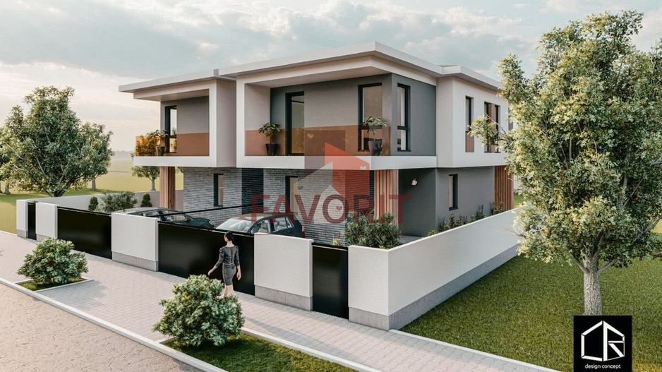 Duplex cu 4 camere de Vanzare. Mosnita Noua. Finisaje la alegere. - Poză 3