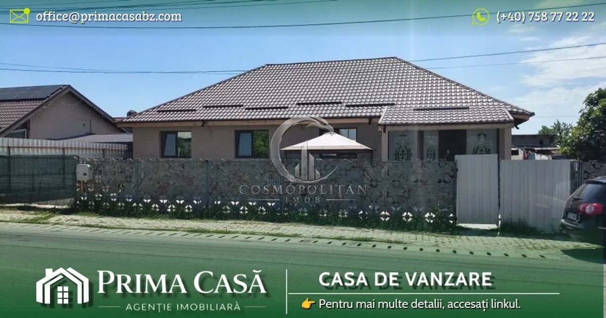 Casa noua ~ comuna Vadu Pasii/BZ ~ 5 camere ~ 170mp utili ~ finisaje moderne ~ - Poză 7