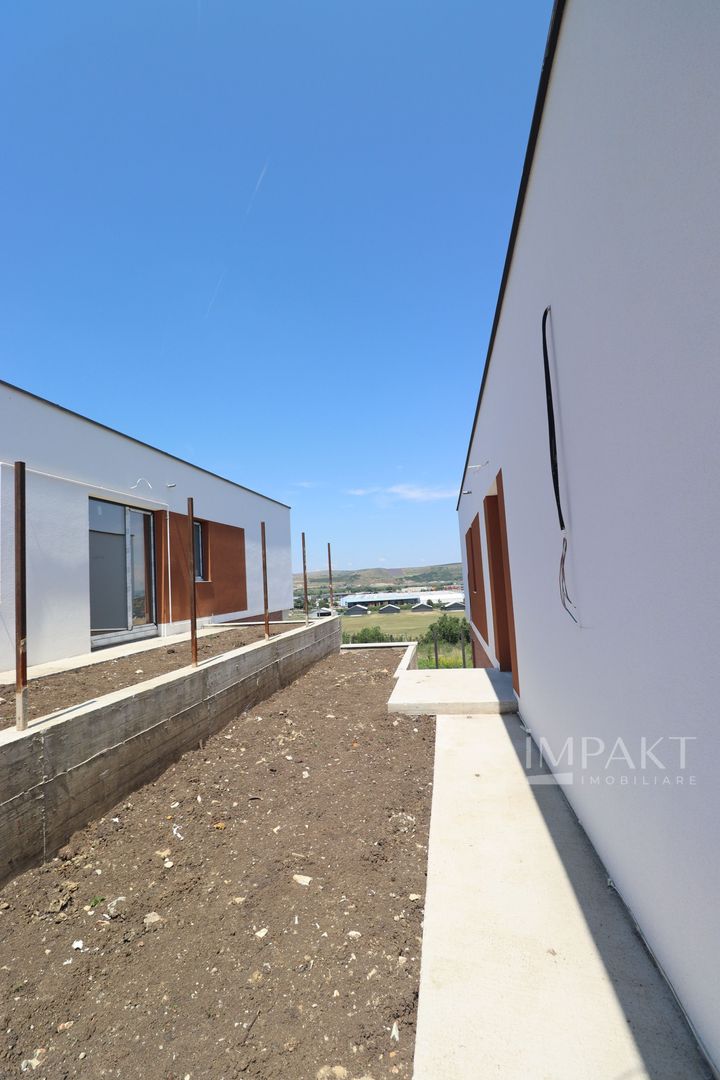 Casa individuala semifinisata, teren 600 mp, Chinteni! - Poză 20