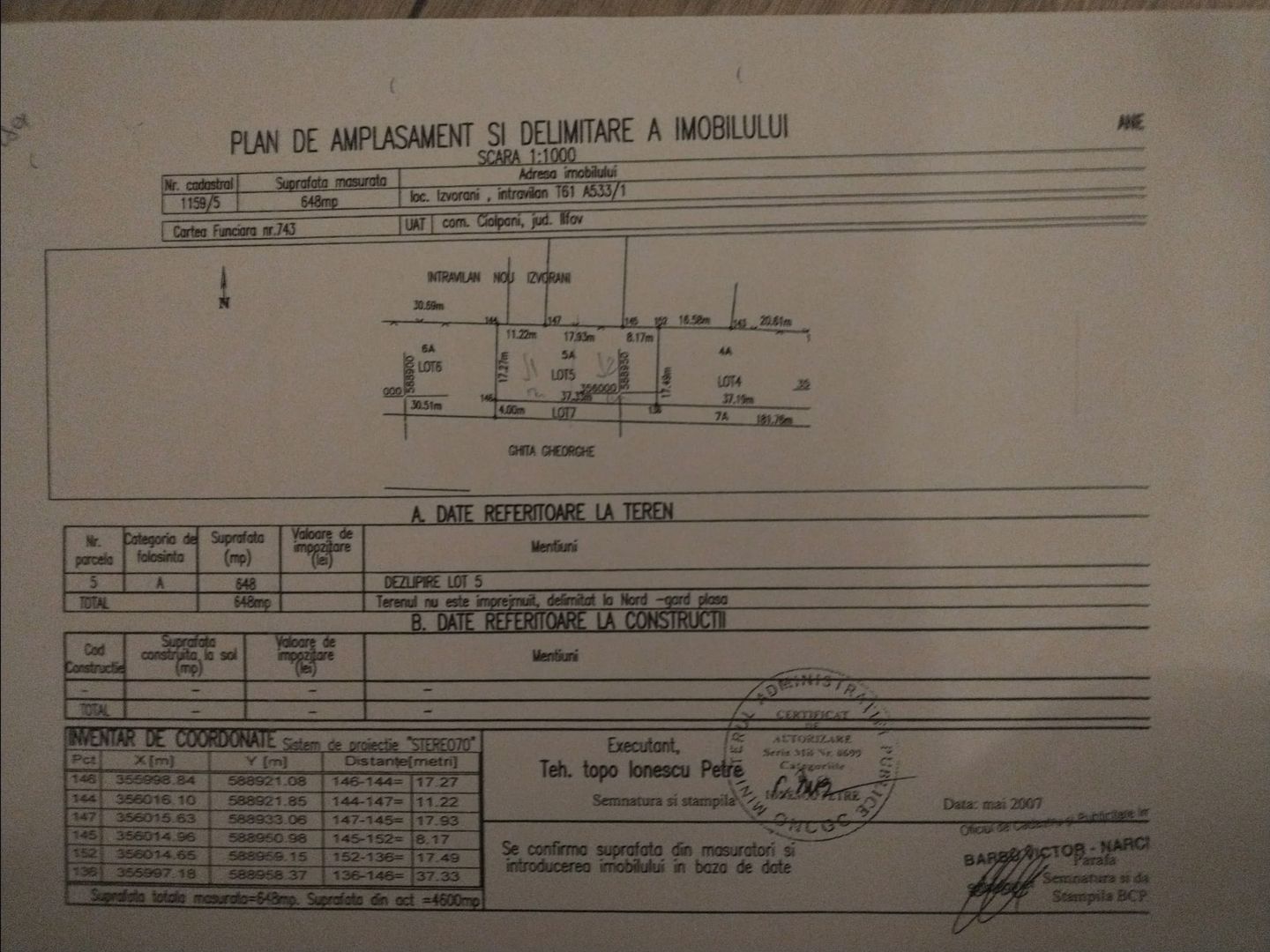 Vanzare teren Snagov - Izvorani, Strada Gradinarilor - Poză 6