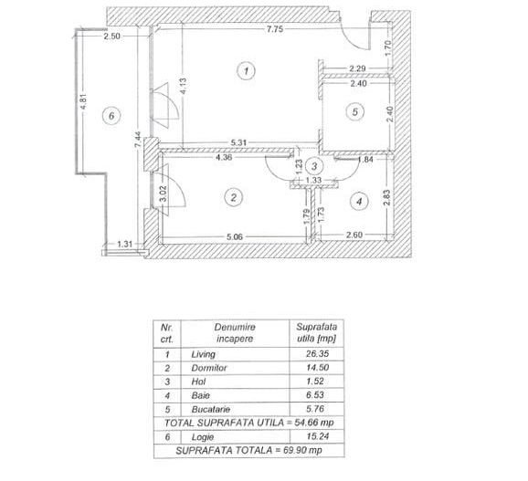 Apartament 2 camere | One Herastrau Plaza | Parcare - Poză 15