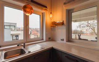 Penthouse superb in Andrei Mureșanu, 102 m2,  garaj + boxă - Poză 9