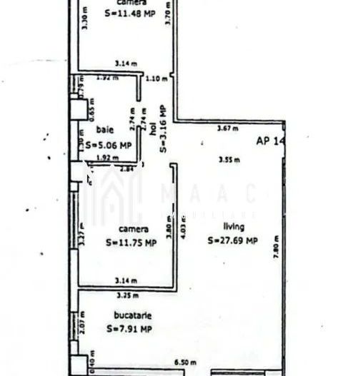 Apartament 3 camere | 67 MPU | 2 locuri de parcare | Turnisor - Poză 7