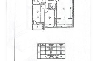 Apartament 3 camere mobilat si utilat la doar cateva minute de metrou - Schiță 8