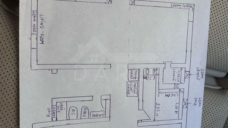 Inchiriez ap. 2 camere,Tudor - Poză 4