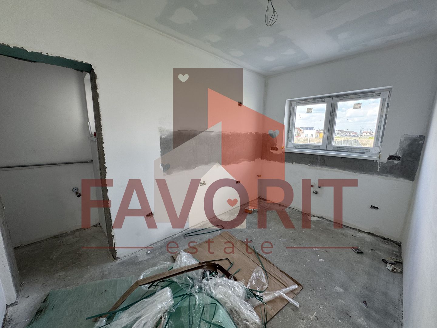 Duplex 5 camere ,despartit prin camera tehnica, finisat la cheie in Mosnita - Poză 7