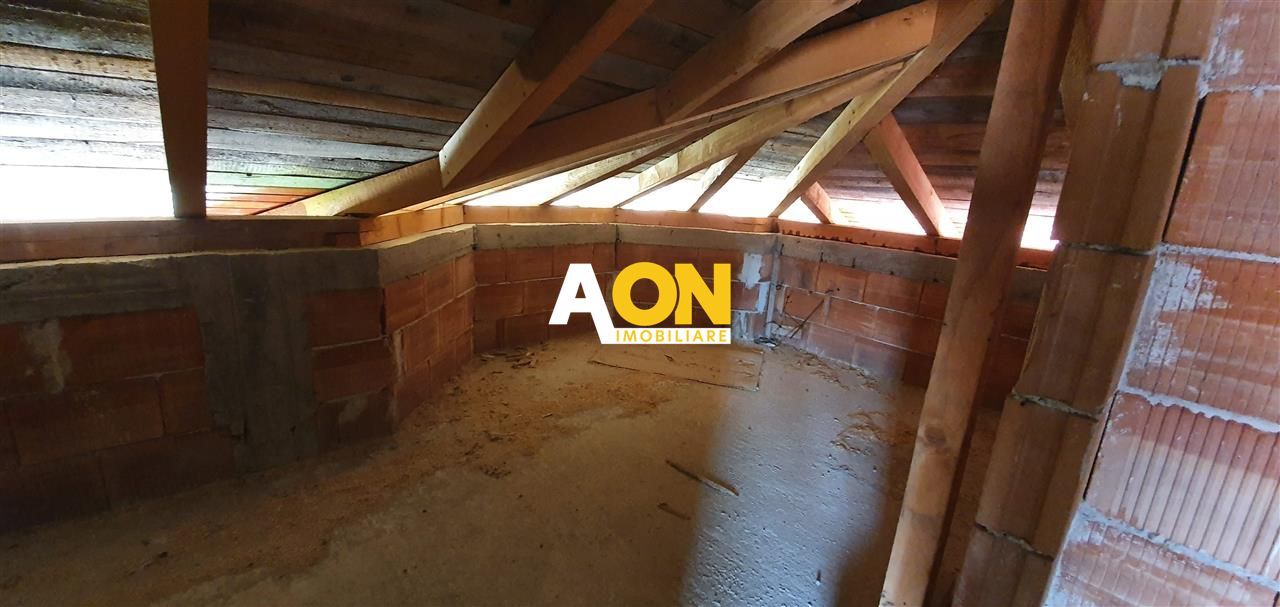 Casa la rosu cu toate utilitatile, zona Alba Micesti - Poză 10