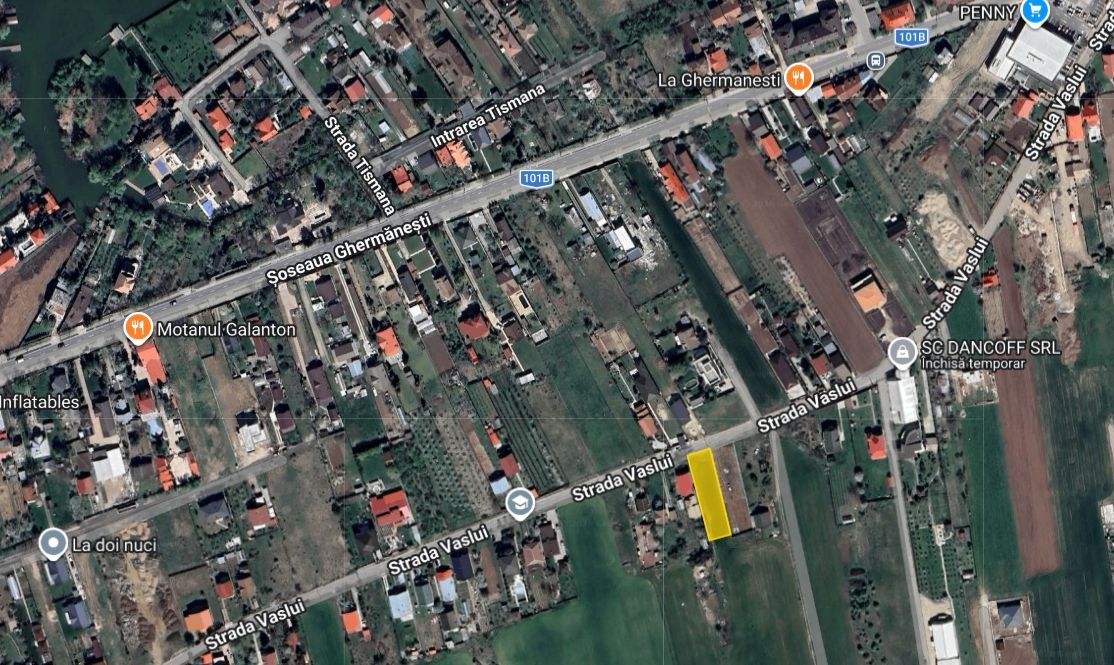 1000 mp, teren intravilan situat in Snagov Ghermanesti - Poză 1