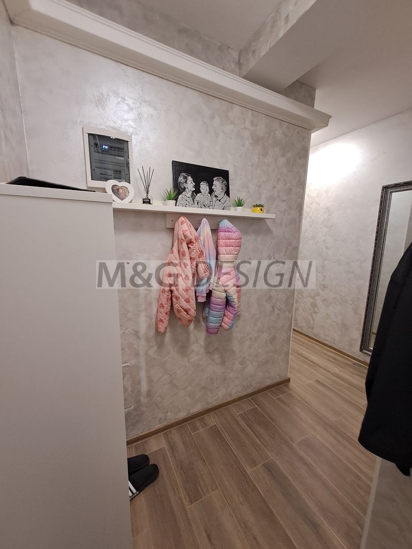 3 camere  bloc nou, 80 mp utili , balcon de 20 m - Poză 35