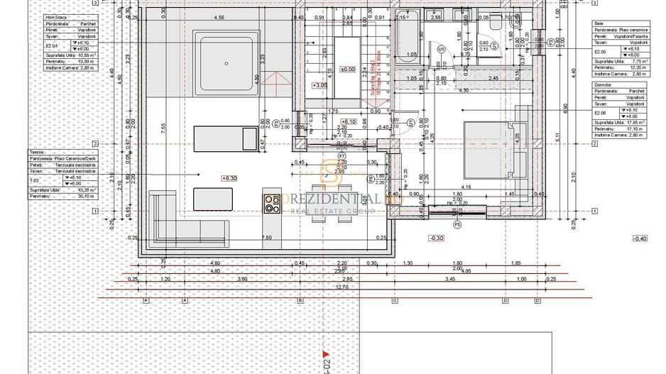 Vila moderna, Popesti-Leordeni, Strada Pavlicheni, acces rapid metrou - Schiță 21