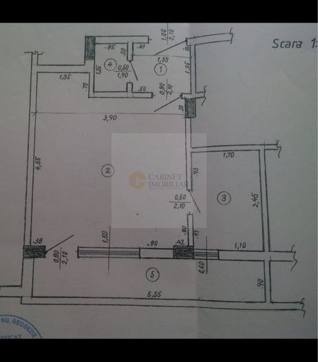 Garsonieră - 30 MP | Fără Risc | Airbnb | Grădina Icoanei - Schiță 8