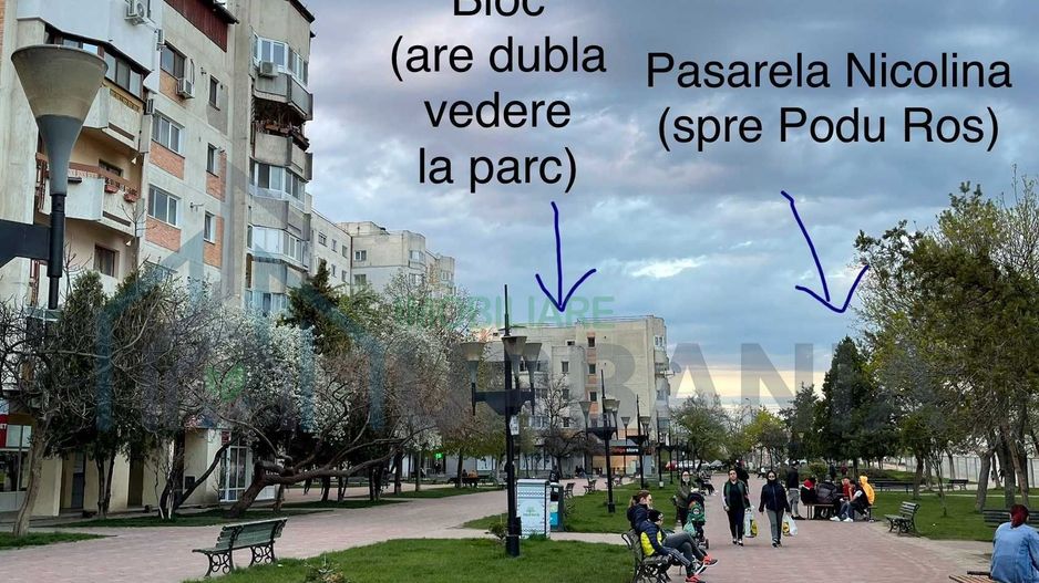 Nicolina esplanada, apartament 4 cam decomandat, 110mp, # - Poză 8