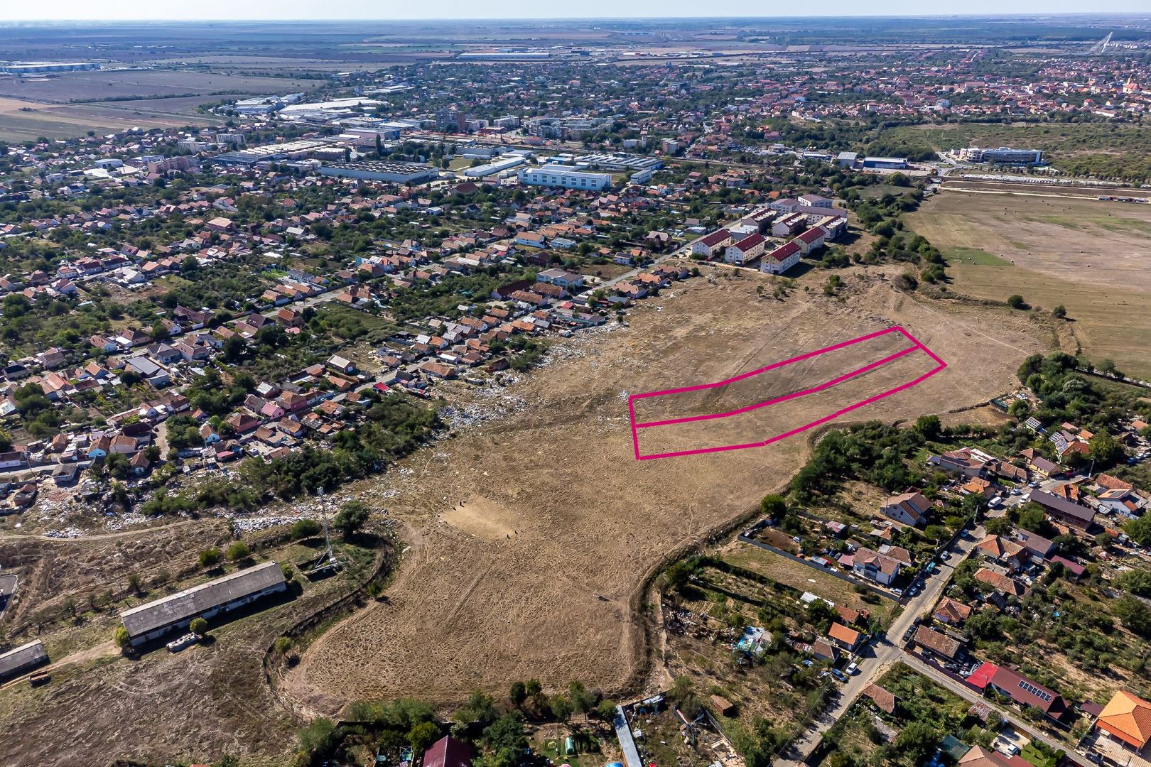 Teren intravilan pentru construcții – Sânnicolau Mic, Arad 12 euro/ mp - Poză 1