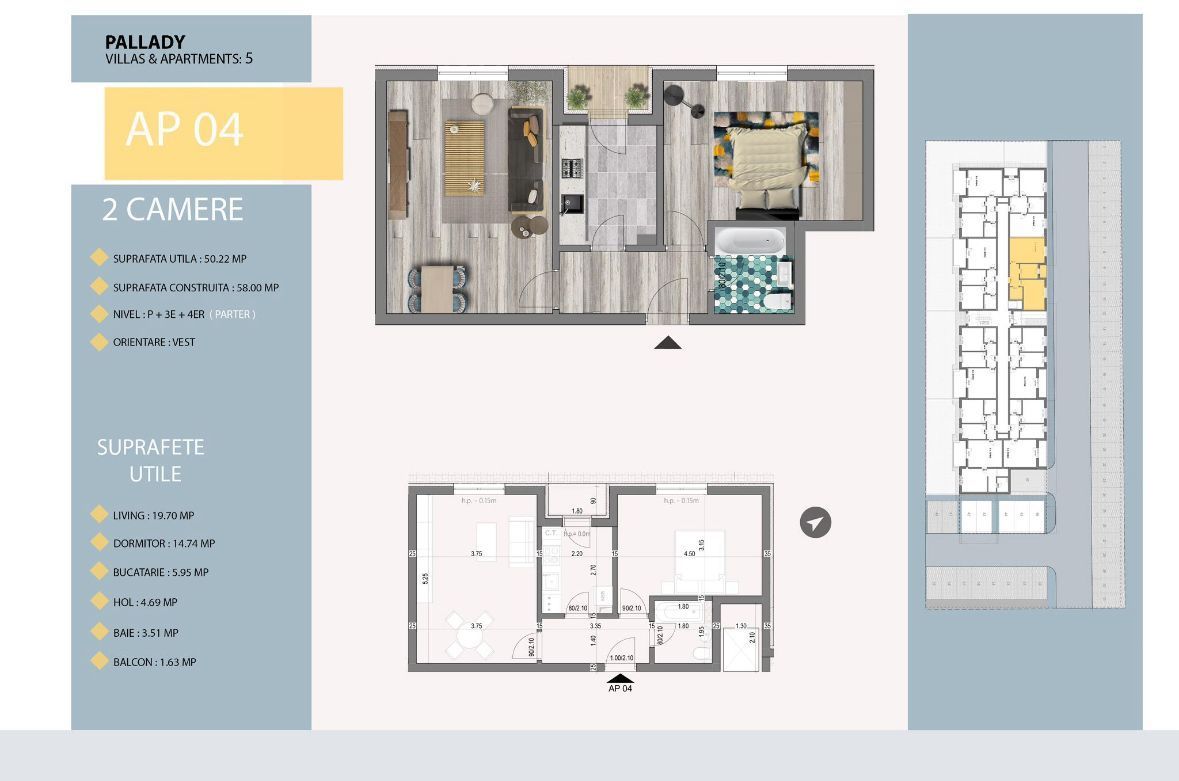 AP. 2 CAMERE SALAJAN- CENTRALA PROPRIE, BUCATARIE INCHISA, COMISION 0% - Poză 6