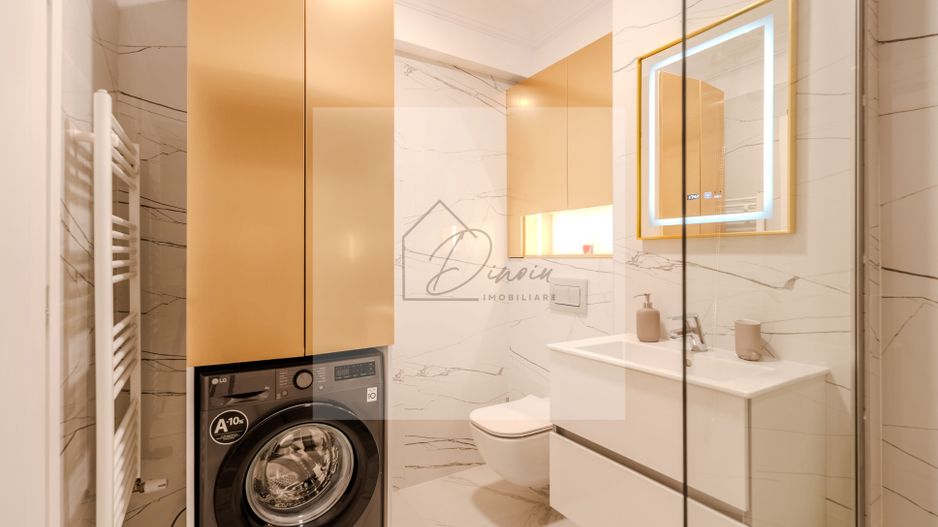 Studio dublu Ivory Residence Pipera I lux mobilat I balcon I COM0% - Poză 26