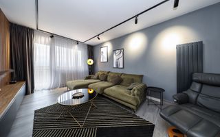 Apartament cu 3 camere, 2 bai, mobilat lux - zona Coresi - Poză 2