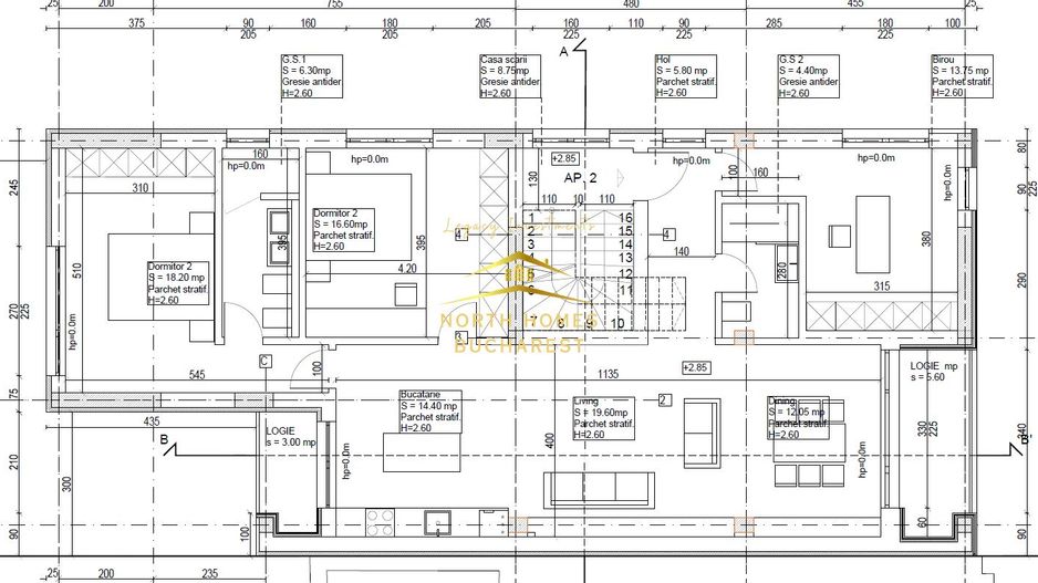 Apartament 4 camere, bloc boutique, parcare, boxa - Metrou Bazilescu - Poză 18