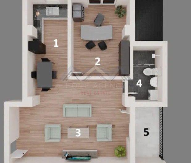 Apartament 2 camere Otopeni central | include TVA și parcare - Schiță 7