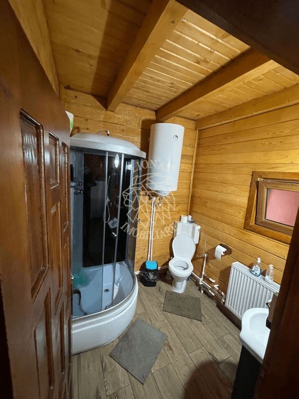 Cabana lemn P+M, 90 mp util, 1.8 ari teren, ideal turism, Figa - Poză 3