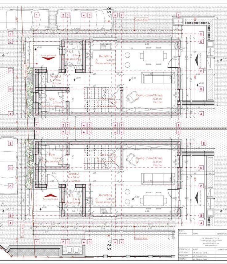 COMISION 0%, Casa Individuala, 4 Camere, 105 mp si 350 Teren, SACALAZ - Poză 17