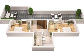 Vânzare - Penthouse zona Copou, 163.75 mp utili + 81.65 mp terasă - Poză 5