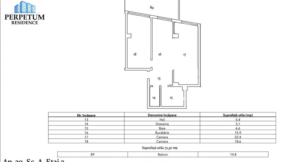 Tomis Nord/Carrefour -Vanzare apartament cu 2 camere, bloc nou. - Poză 6