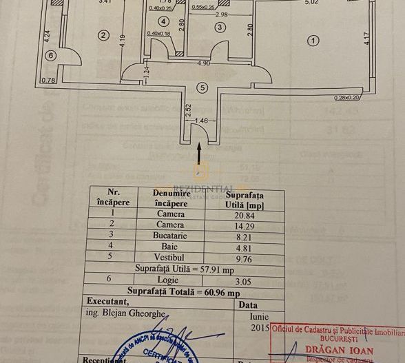 Apartament 2 camere de inchiriat, Bld. Metalurgiei, Parc Tudor Arghezi - Schiță 11