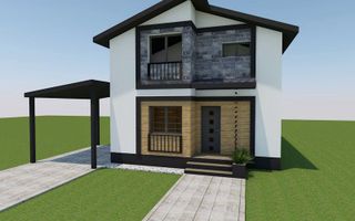 Casa individuala P+ M 150mp utili, 564mp teren Cartierul Primaverii - Poză 1