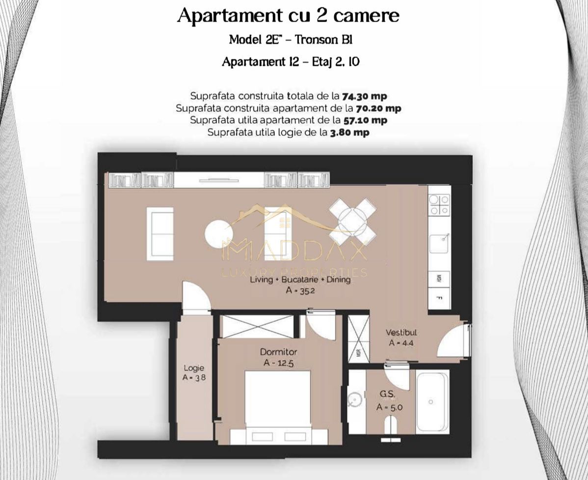 Proiect rezidențial // Apartamente 1-5 camere // Finalizare 2026 - Poză 47