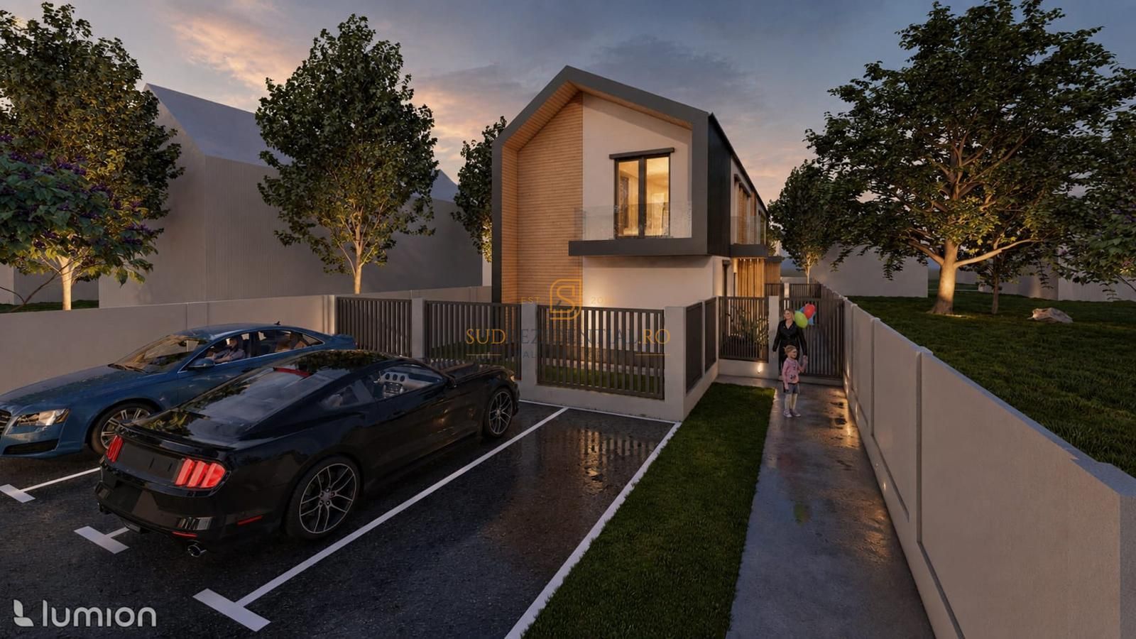 Vila spatioasa tip duplex, 5 camere, Strada Sf Agnes, Popesti-Leordeni - Poză 8