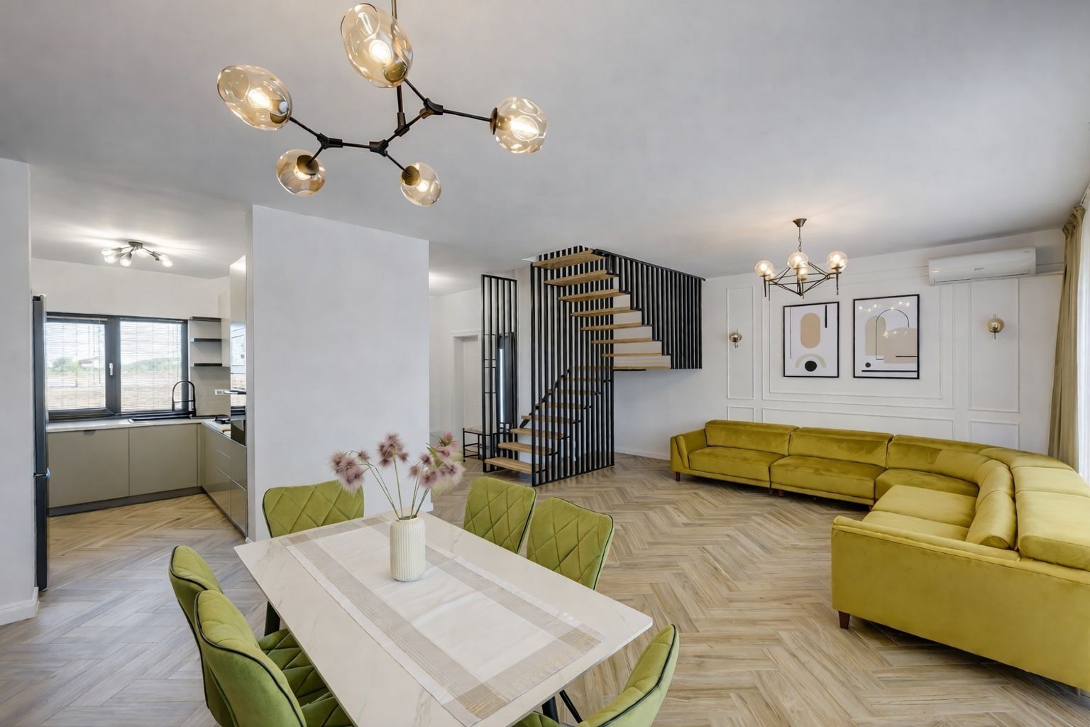 Casă 4 camere de închiriat – Pipera, Voluntari, lângă pădure - Poză 3