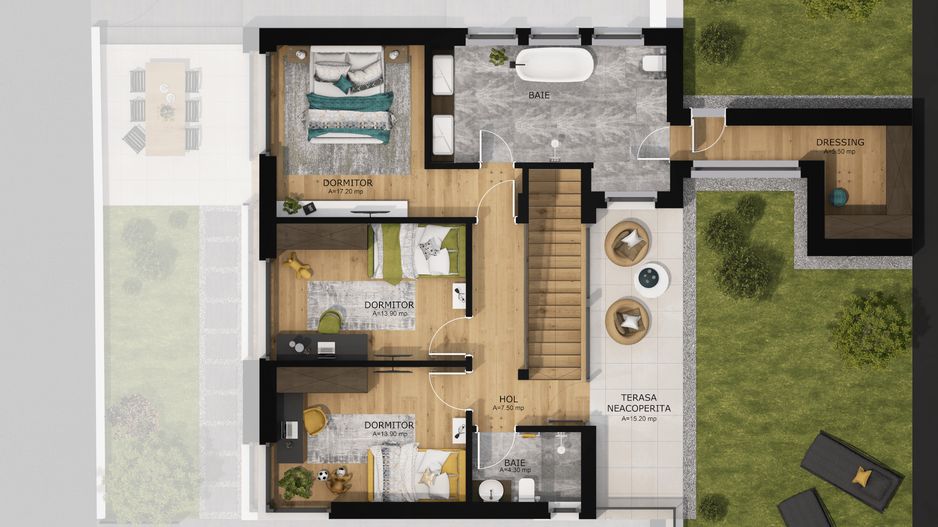Vila in ansamblu exclusivist cu finisaje si dotări premium - Poză 10