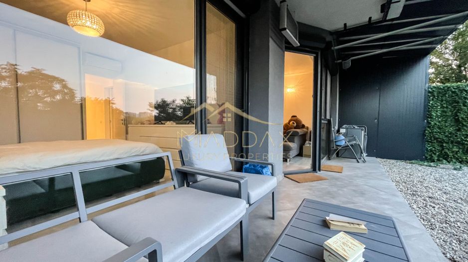 2 rooms / 35sqm garden + contract de inchiriere / Floreasca - Park View - Poză 3