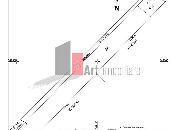 5000 mp la 25 euro mp-Balotesti Dumbraveni Str. Erou Voicu Nicolae - Poză 3