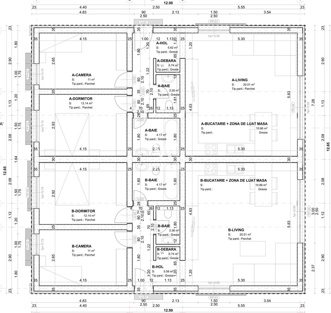 Casa Noua pe Parter - LA CHEIE  - Sibiu, Talmaciu - Schiță 4