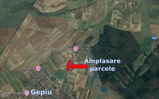 Parcele teren intravilan, Gepiu, Bihor, intre 533 - 861 mp - vanzare - Poză 1