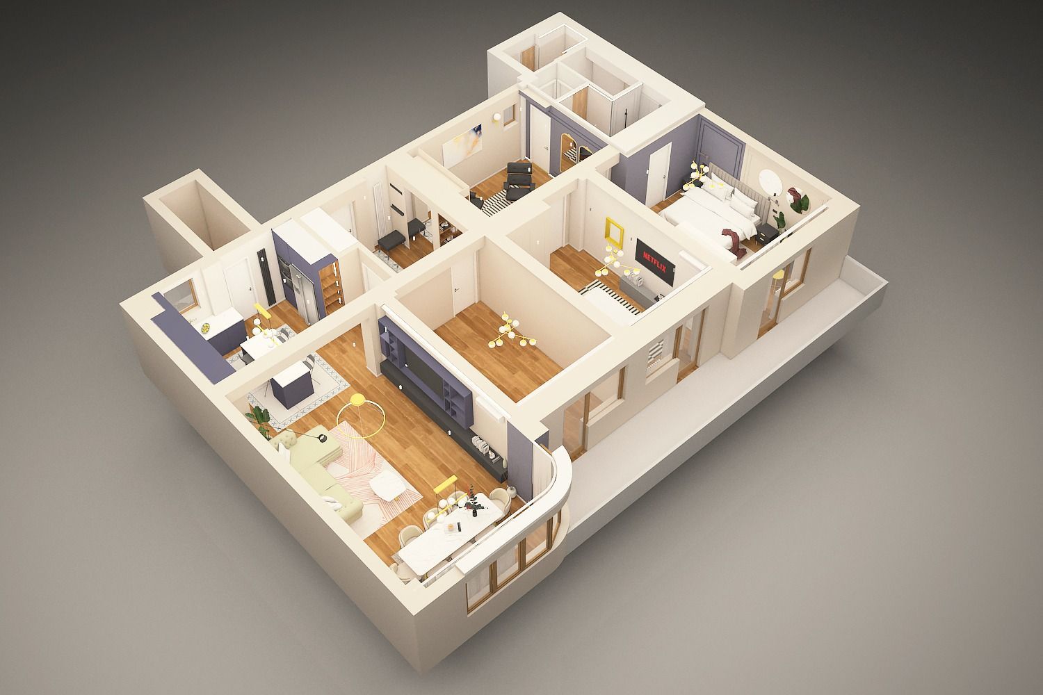 4 camere | Piata Charles de Gaulle | Aviatorilor - Poză 22