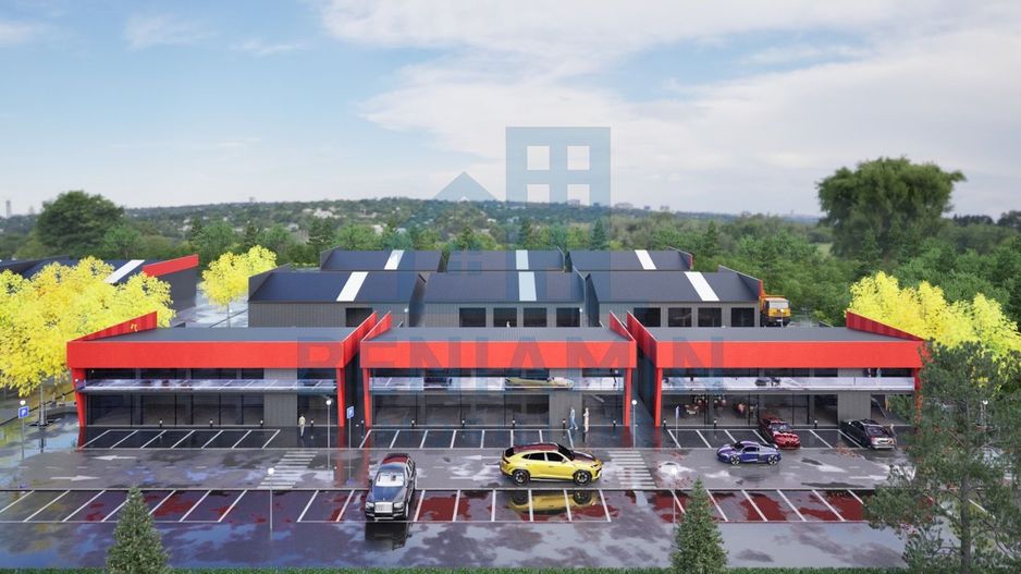 Hale industriale-Spatii depozitare-Suprafete 12mp-590mp-Aeroport - Poză 1