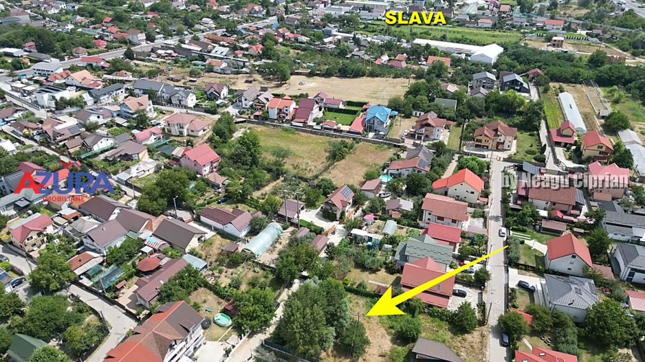 Teren intravilan 913 mp, zona Cristal – Pitesti | Deschidere 26m - Poză 2