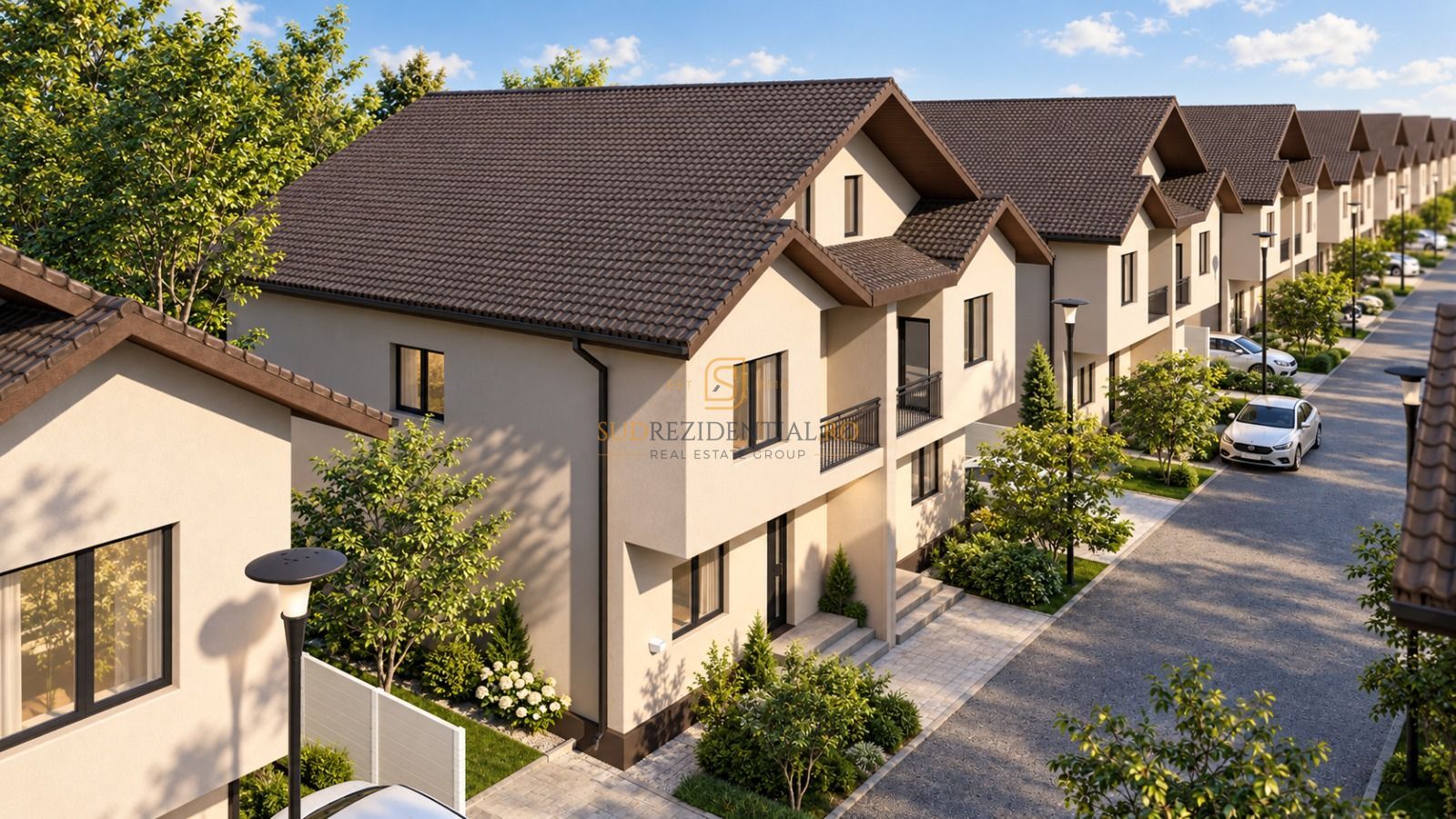 Duplex modern de vanzare, 4 camere - Gloriei Village, Bragadiru - Poză 2