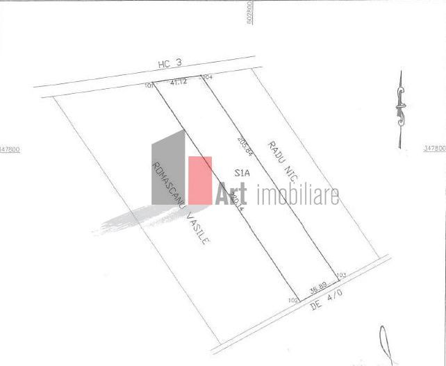 Teren Gagu - Schiță 3