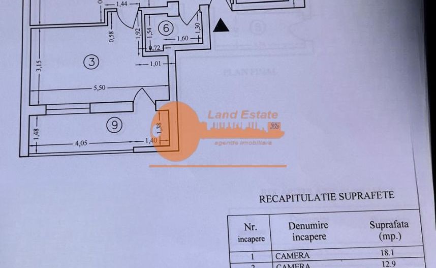 Apartament 3 camere | bloc 2021 | Iancului | centrală proprie - Schiță 6