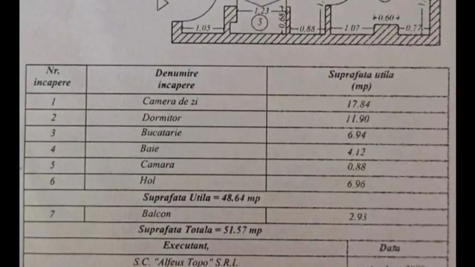 Apartament 2 camere complet mobilat – Zona Dacia, Constanța - Poză 4