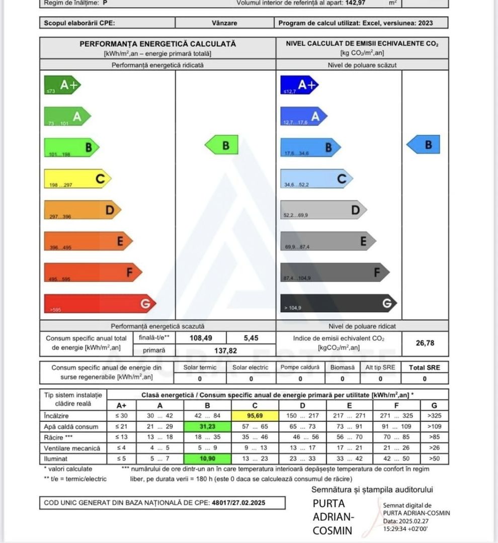 Casa 3 camere baie cu geam pivnita si teren 151 mp in zona Centrala - Poză 11