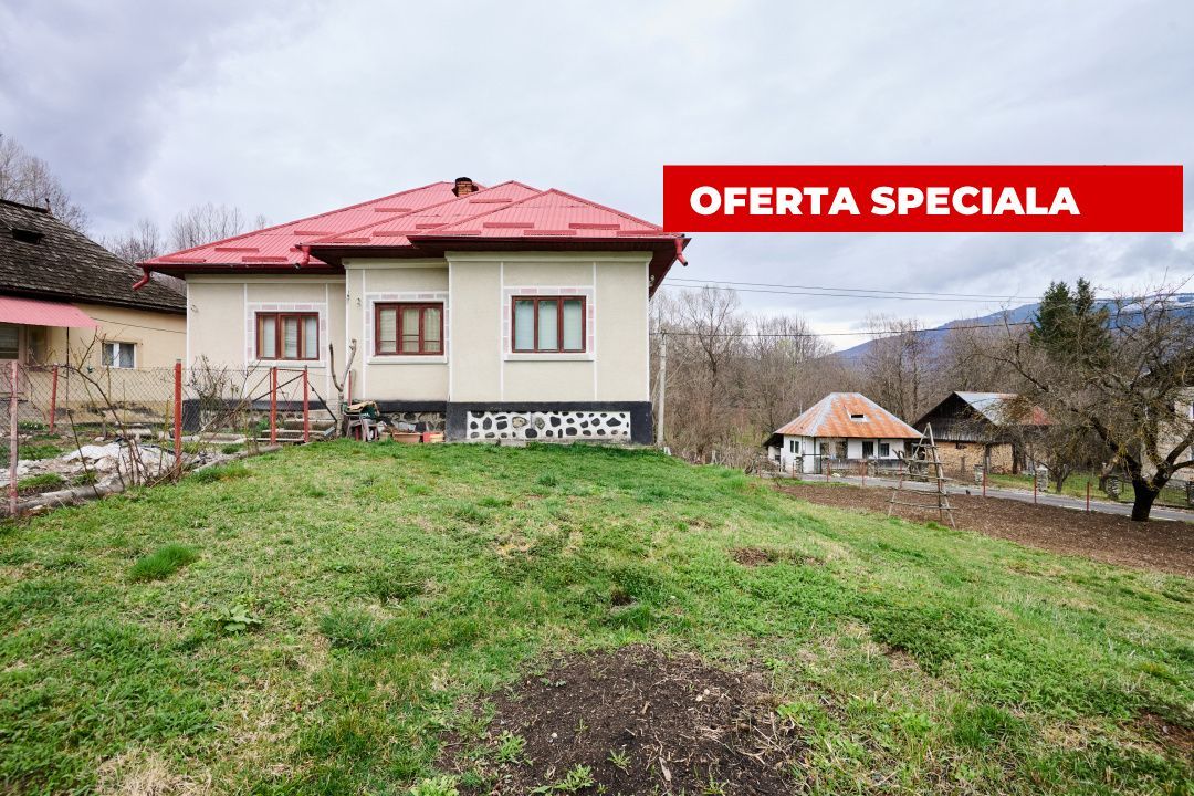  Casa  la munte cu teren generos in Com. Nucsoara, loc. Slatina jud. Arges! - Poză 1