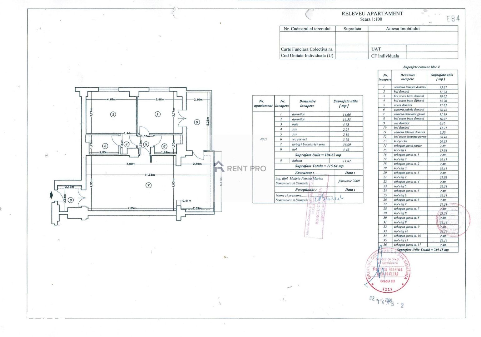 Apartament 3 camere de închiriat |Orhideea Gardens|2 locuri de parcare - Poză 23