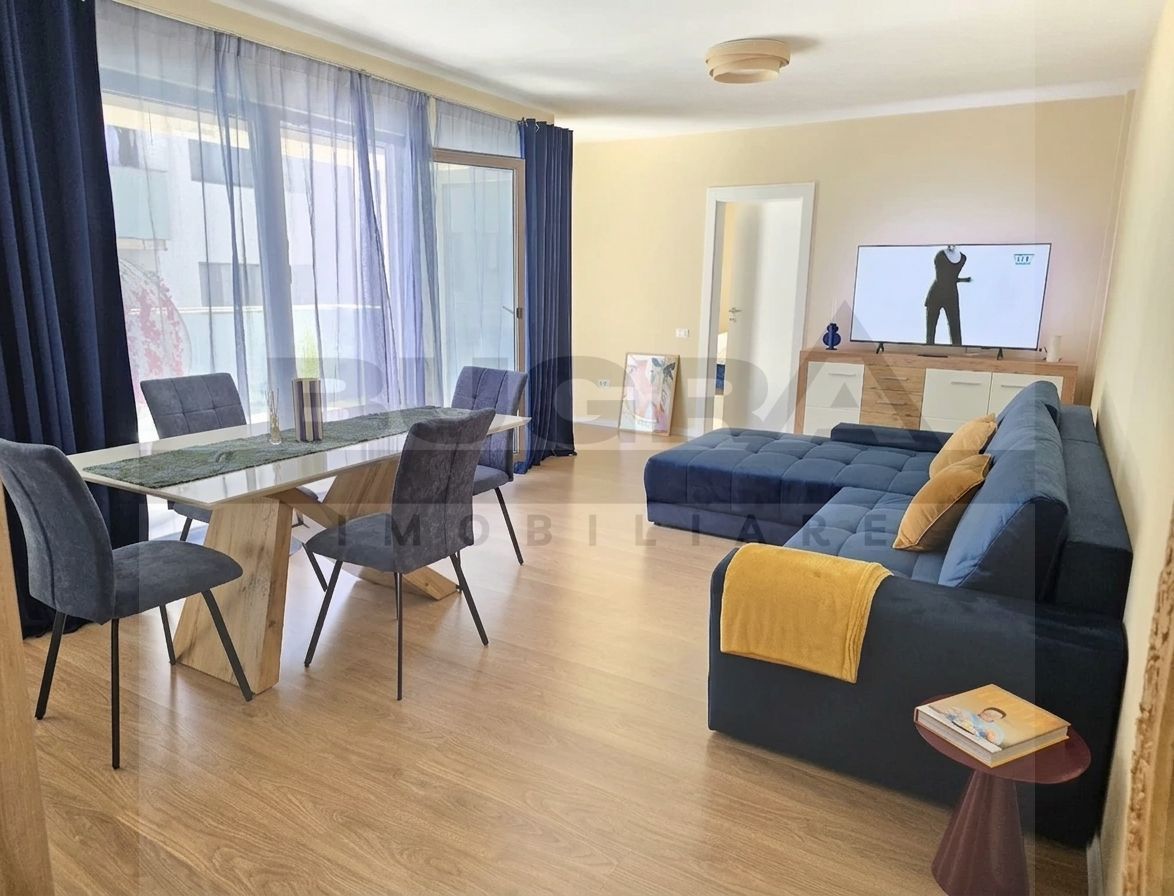 Apartament 2 camere, 2 bai, terasa, parcare, zona Borhanci - Poză 1