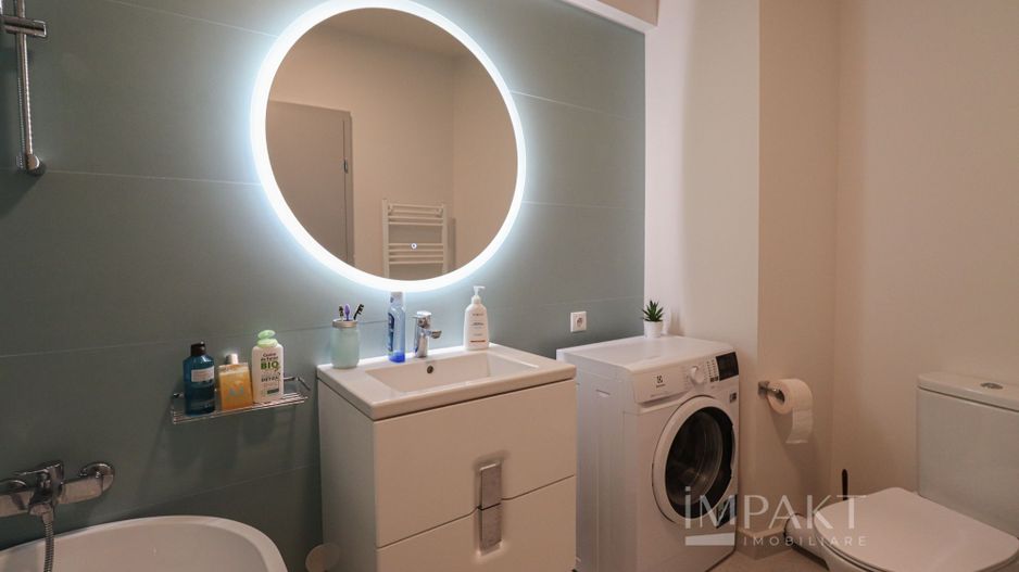 Apartament cu 2 camere ultrafinisat, cu un view deosebit, situat in ansamblul Wings! - Poză 17